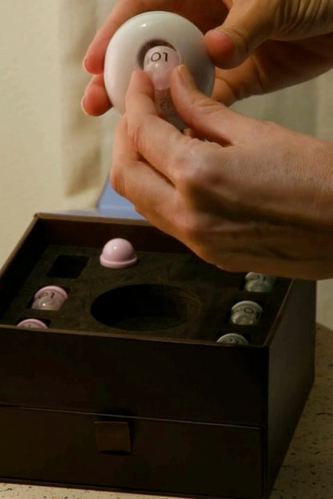 Insert a scent capsule
